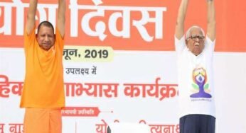 Yoga And Wellbeing supplement one another: CM Adiyanath