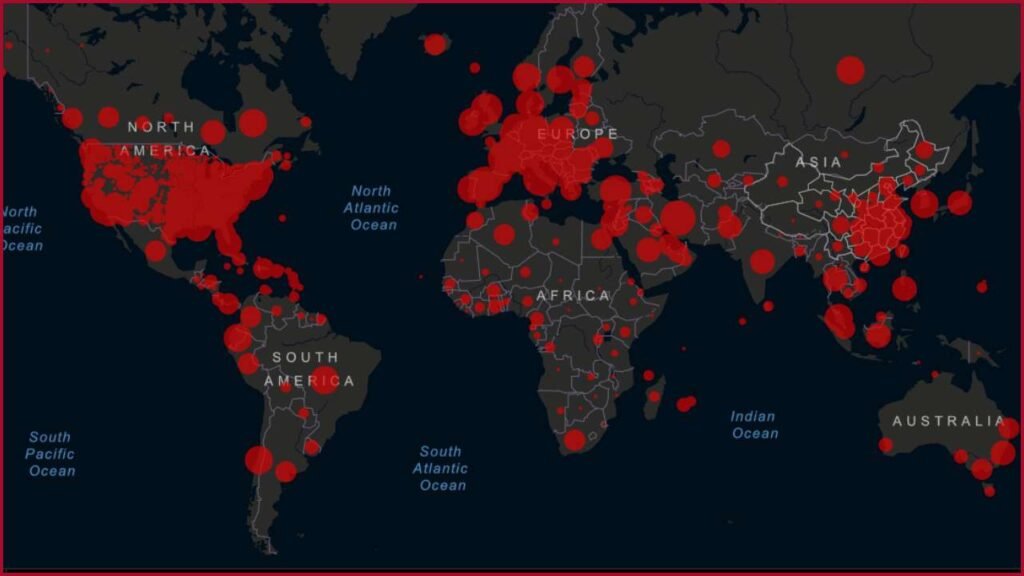 Worldwide coronavirus