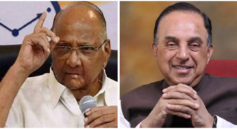 Subramanian Swamy Slams Sharad Pawar’s ‘Ram Mandir Remark