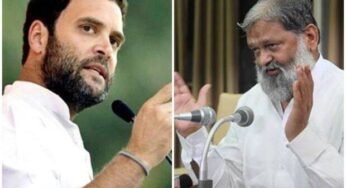 Haryana Home Minister Anil Vij’s Attack On Rahul Gandhi