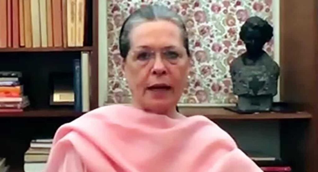 Sonia Gandhi said