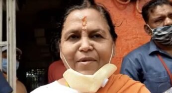Uma Bharti will remain in Ayodhya but will not join Bhoomi Poojan