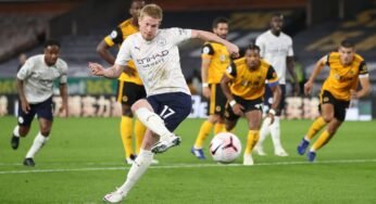 Kevin de Bruyne Sparkles as Manchester City Beat Wolves