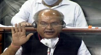 Agriculture Minister Narendra Tomar Speaks On The Agriculture Bill