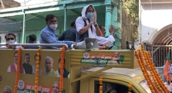 Deputy CM Sushil Kumar Modi Did Road Show In Sitamarhi