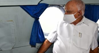CM Of Karnataka Conducted Aerial Survey Of Flood-Affected Areas