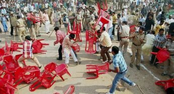 Clash Between BJP And Congress Workers In Gwalior
