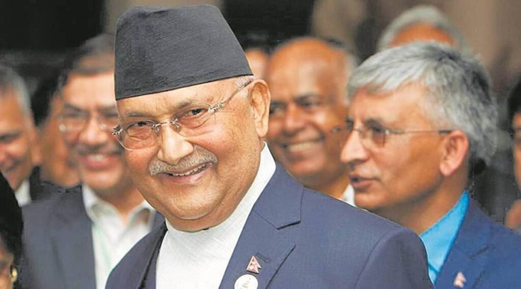 KP Oli took over