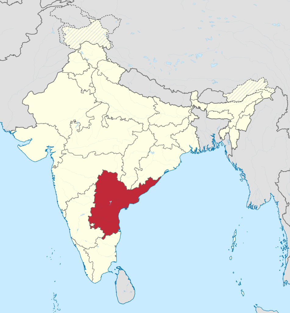 Andhra Pradesh was