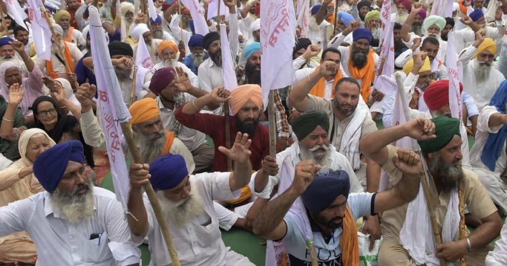 Proclamation of farmers in Punjab