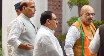 Meeting of Shah, Rajnath, Nadda, And Tomar On Farmers Strike