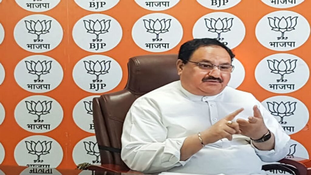 JP Nadda to start 100 days