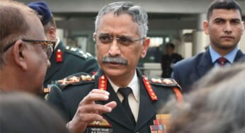 Army Chief Narwane Reached Pithoragarh, Inspect The Border