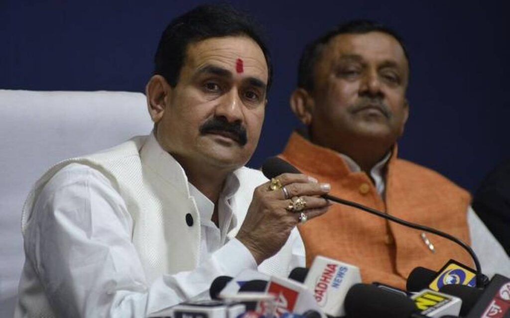 MP Home Minister Narottam Mishra