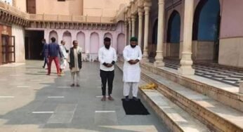 Muslim Youths From Delhi Offered Namaz At Nand Bhawan