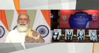 PDPU Eighth Convocation 2020: PM Participated Through VC