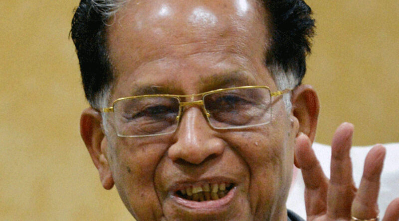 Former Assam Chief Minister Tarun Gogoi