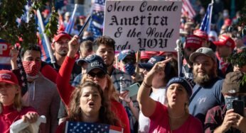 Demonstrations In Support Of Trump In America