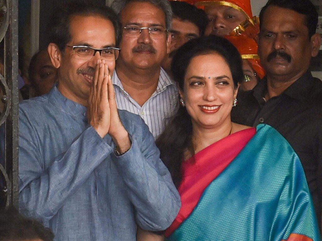 Uddhav Thackeray's wife accused