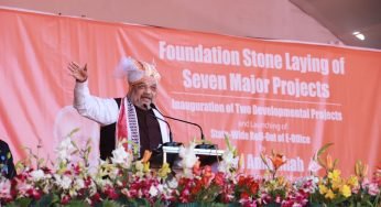 Home Minister Amit Shah Addressed Public Meeting In Imphal