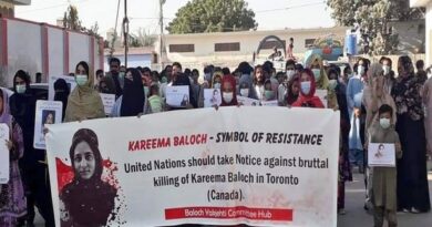 Demonstration In Balochistan