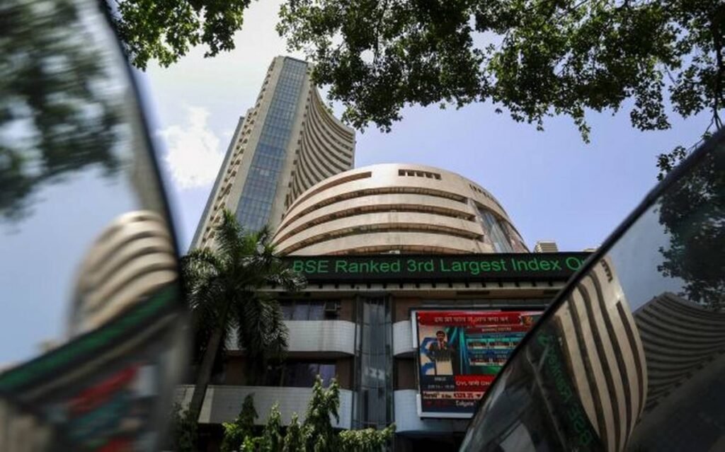 Market opens on the red mark,