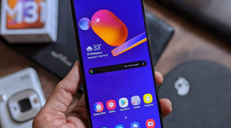 Samsung Galaxy F62 smartphone