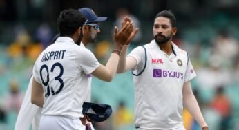 Jasprit Bumrah Welcomes Siraj After He Took Five Wickets