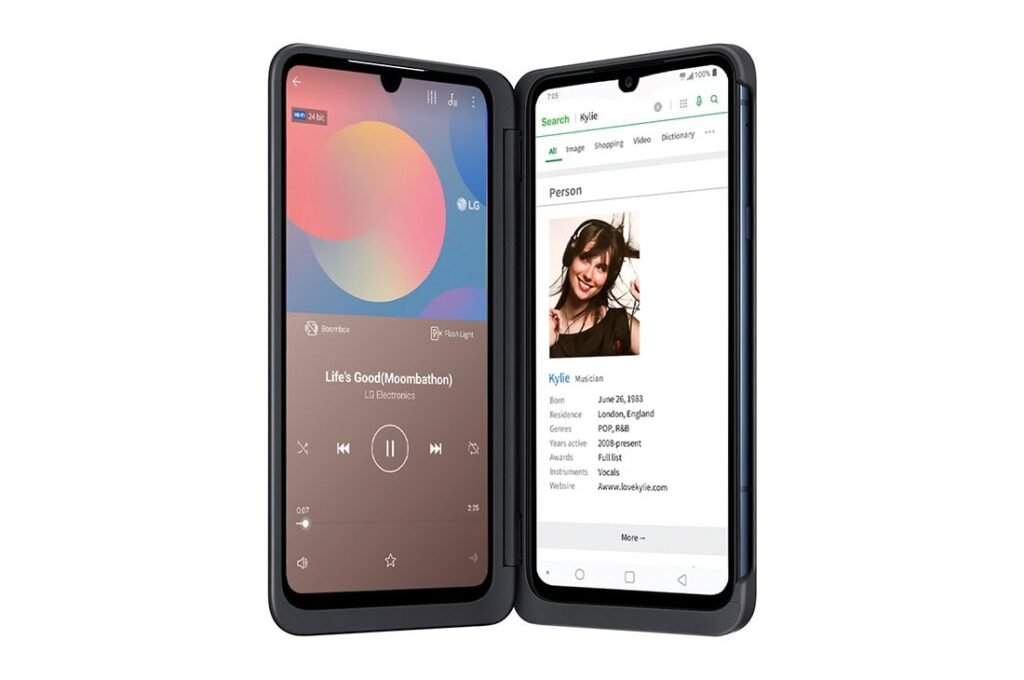 LG G8X two-screen