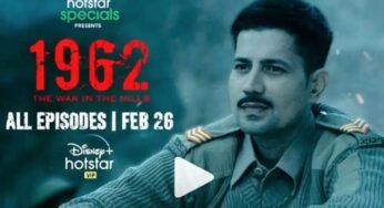 Sumit Vyas’s Look In The War In The Hills Web Series-1962