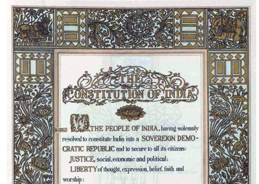 The constitution has been