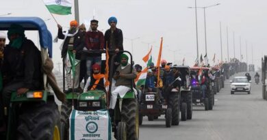 Tractors continue to parade
