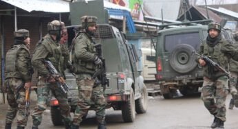 Three Terrorists Trapped In The Encounter In Kakapora
