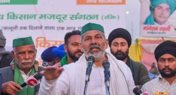 BKU Leader Rakesh Tikait Warns Central Government