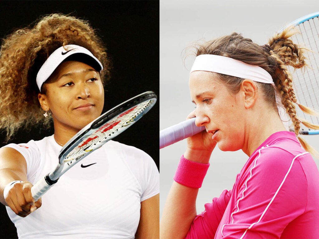 Osaka and Azarenka