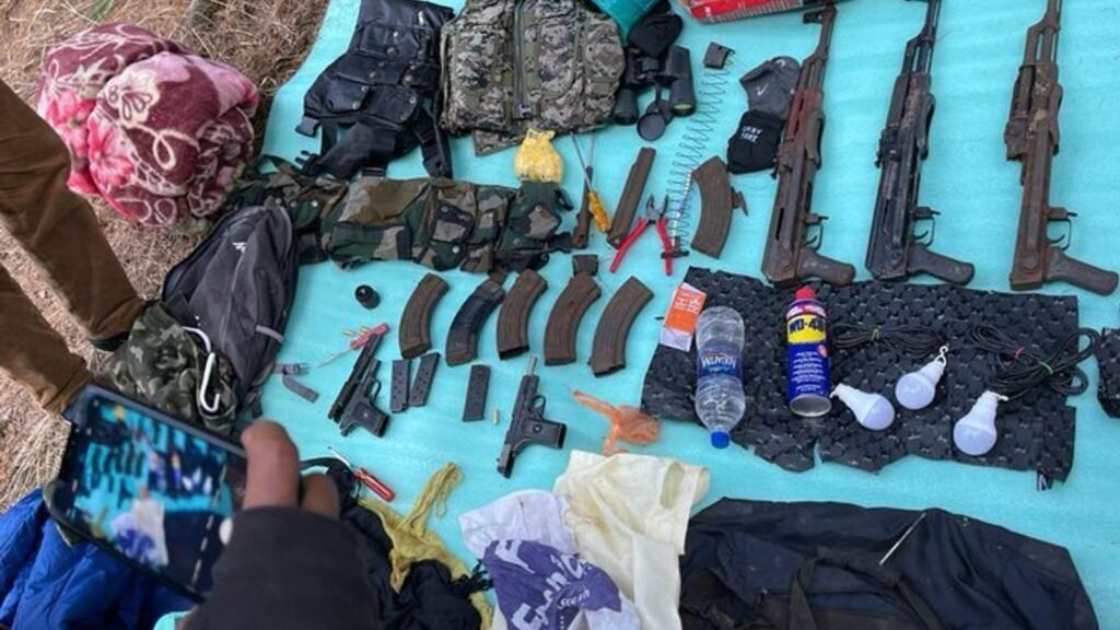 Terrorist hideout busted in Anantnag