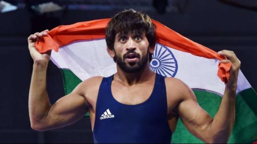 Star wrestler Bajrang Punia