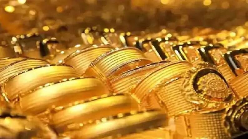Gold import decreased