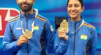 Angad Veer Singh Bajwa And Ghanimat Sekhon Won Gold Medal