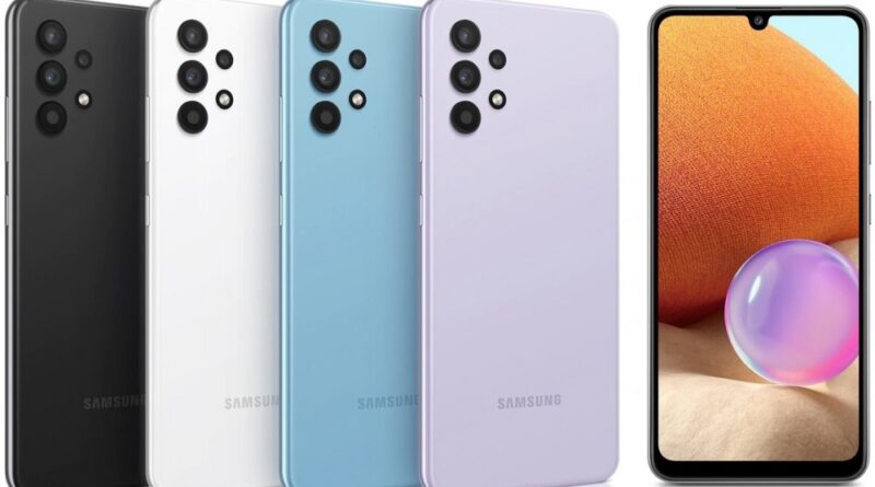 Samsung Galaxy A32 with