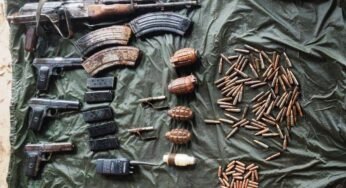 Hideout Burst: Arms And Ammunition Recovered In Budgam