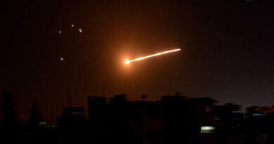 Syria fired a missile