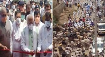 DSP Beaten Up By Agitators Who Came To Protest Against CM