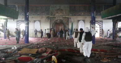 Bomb blast during Eid prayers