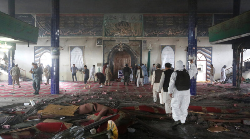Bomb blast during Eid prayers
