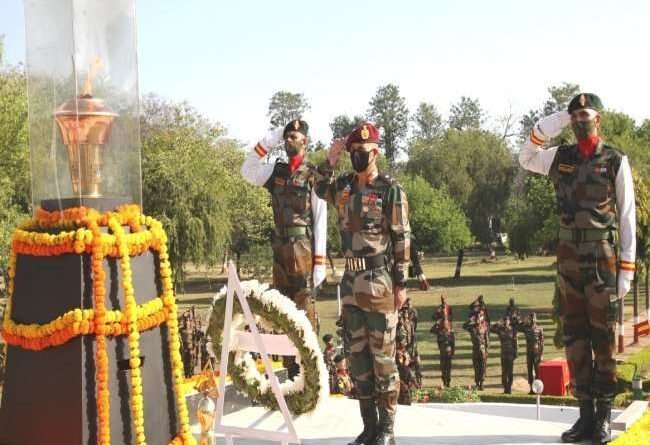 Vijay Mashal Of Army Reached Sunderbani In J&K - ANN