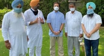 Rahul Gandhi Took The Lead Amidst Discord In Punjab Congress
