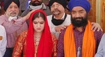 Sikh Girl Voluntarily Married A Sikh Youth In Srinagar