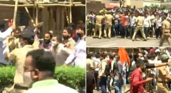 Shiv Sena-BJP Workers Clashed, Police Came To Nab Rane