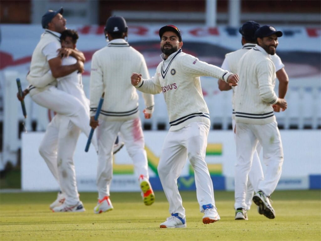 India won the Lord's Test